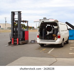 Forklift Repair Van