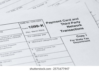 Formulario 1099-K, Transacciones de Tarjeta de Pago y Red de Terceros, Resumen del Documento de Impuestos del IRS