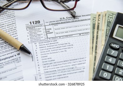 Form 1120 Corporate Tax Return For Design