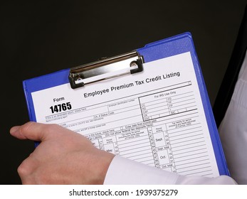 Form 14765 Employee Premium Tax Credit Listing 
