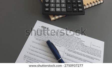 Form 4506-T – Request for Transcript of Tax Return