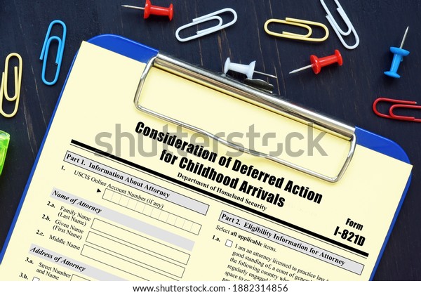 Form I-821D Consideration of Deferred Action for\
Childhood Arrivals \
