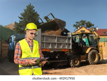 Forman young at the beginning of the construction work