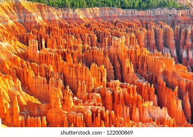 Formations At Bryce Canyon Ampitheater