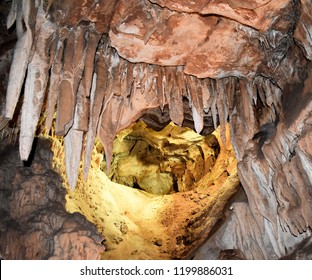 Formations In A California Cavern