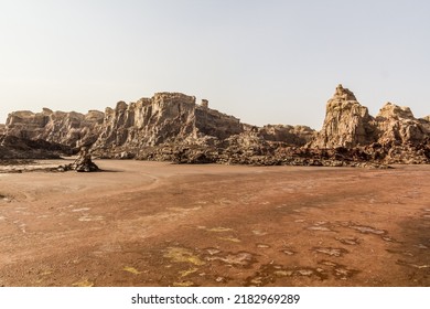 Formations Of The Salt Canyon, Danakil Depression, Ethiopia