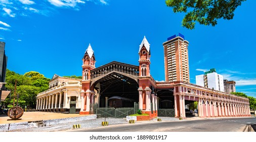 Former Central Train Station Of Asuncion In Paraguay