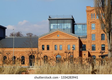 Former factory - today office space in a special economic zone in Lodz.poland