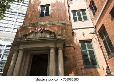 Former French Mission Building In Hong Kong, Photo Was Taken On 31 August 2017 In Hong Kong Central.