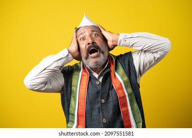 Former Indian Poilitician Shocked By Hearing Bad News About Bypoll Election Results - Concept Of End Of Political Career And Threaten From Opposition Or Media