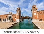 Former Naval Shipyard in Venice -Arsenale di Venezia , Italy