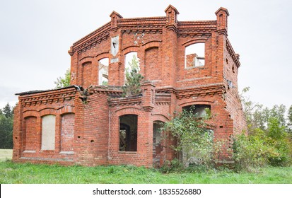 Former Pharmaceutical Plant In The City Lubostron, Poland.