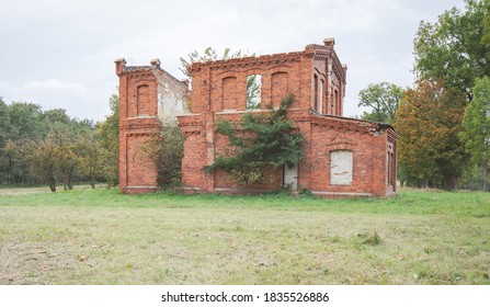 Former Pharmaceutical Plant In The City Lubostron, Poland.