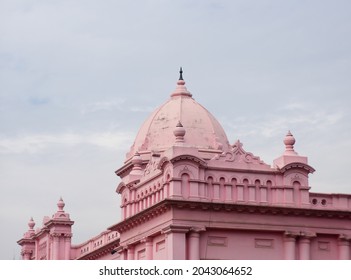 Former Residential Palace Of The Nawab Of Dhaka. Ahsan Manzil At Old Dhaka.