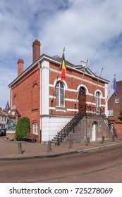 Former town hall of Baarle-Hertog, Belgium.