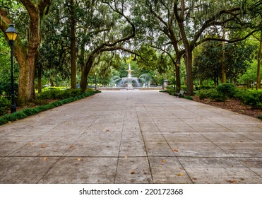 Forsyth Park In Savannah, GA