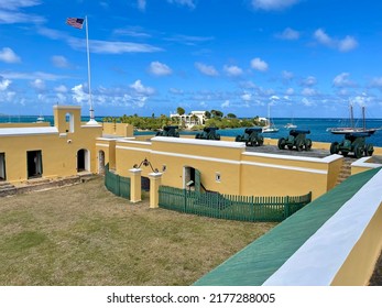 Fort Christiansvaern in St. Croix, Virgin Islands