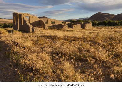 Fort Churchill,  Nevada, USA, Are The Remains Of A United States Army Fort And A Waystation On The Pony Express And Central Overland Routes Dating Back To 1860.