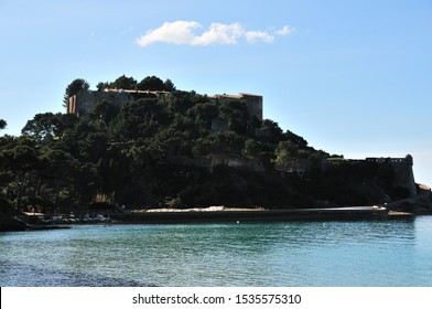 The Fort de Brégançon, official retreat of the President of the French Republic, commune of Bormes-les-Mimosas, Var, France