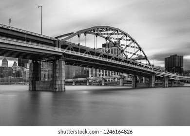 Fort Duquesne Bridge Before Snow