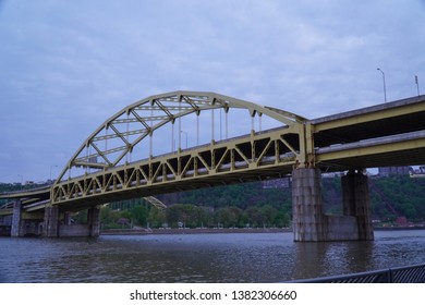 Fort Duquesne Bridge In Pittsburgh