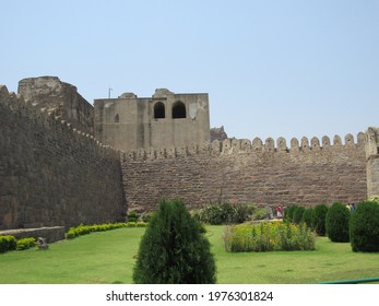 The Fort Of Golconda Of Qutb Shahi Dynasty 