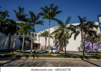 FORT LAUDERDALE, FL, USA - JANUARY 9, 2021: NSU Art Museum Fort Lauderdale Florida Nova Southeastern University