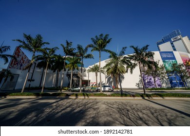 FORT LAUDERDALE, FL, USA - JANUARY 9, 2021: NSU Art Museum Fort Lauderdale Florida Nova Southeastern University