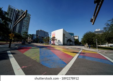 FORT LAUDERDALE, FL, USA - JANUARY 9, 2021: NSU Art Museum Fort Lauderdale Florida