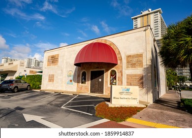 FORT LAUDERDALE, FL, USA - NOVEMBER 22, 2020: Photo Of Chabad Lubavitch Center