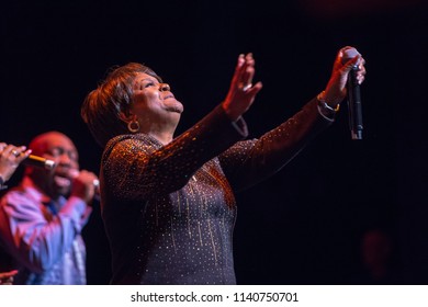 Fort Lauderdale, Florida/USA - July 15, 2018: Pastor Shirley Caesar On Stage At The Broward Center For The Performing Art In Broward County, Florida.