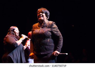 Fort Lauderdale, Florida/USA - July 15, 2018: Pastor Shirley Caesar On Stage At The Broward Center For The Performing Art In Broward County, Florida.