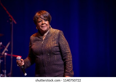 Fort Lauderdale, Florida/USA - July 15, 2018: Pastor Shirley Caesar On Stage At The Broward Center For The Performing Art In Broward County, Florida.