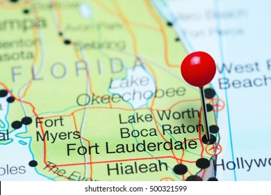 Fort Lauderdale Map Images Stock Photos Vectors Shutterstock