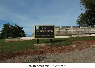 The Fort Marlborough, The Historical Heritage Of The British Colonization In Bengkulu, Sumatra, Indonesia. Dec. 14, 2013. 