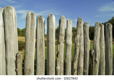 Fort Necessity Wooden Wall