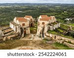 The Fort Nossa Senhora da Graca or Fort Conde de Lippe north of the city of Elvas in Alentejo in Portugal.