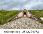 The Fort Nossa Senhora da Graca or Fort Conde de Lippe north of the city of Elvas in Alentejo in Portugal.