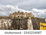 The Fort Nossa Senhora da Graca or Fort Conde de Lippe north of the city of Elvas in Alentejo in Portugal.