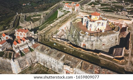 The Fort of Nossa Senhora da Graça, officially called Fort Conde de Lippe, in the Alentejo, about a kilometer from the city of Elvas, Portalegre district, in Portugal.