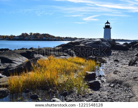 Fort Pickering Light Winter Island Light  Salem Massachusetts
