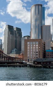 The Fort Point Channel Area Of Boston