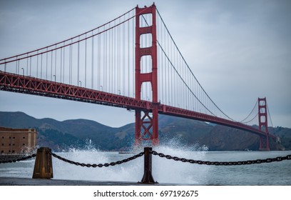 Fort Point In A Storm