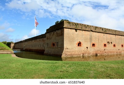 Fort Pulaski National Monument Near Savannah Georgia.