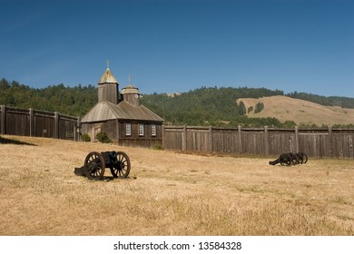 Fort Ross Is A Former Russian Settlement In What Is Now Sonoma County, California