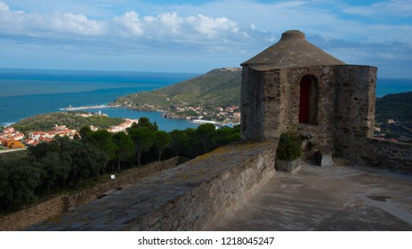 The Fort Saint Elme Above Vernet Les Bains In France