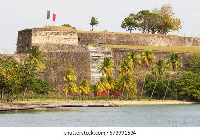 The Fort Saint Louis, Martinique Island , French West Indies.