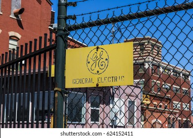 Fort Wayne - Circa April 2017: General Electric Factory. GE Is The World's Digital Industrial Company XIII