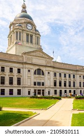 Fort Wayne, Indiana, USA - August 21, 2021: The Allen County Courthouse