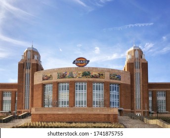 Fort Worth, Texas, US - February 29, 2020: Dickies Arena, A Multipurpose Arena For Concerts, Sporting And Family Events, Rodeos, Locating In Fort Worth, Texas. The Arena Opened In November 2019.